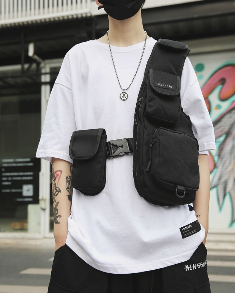 Stylish Half Vest Chest Pack
