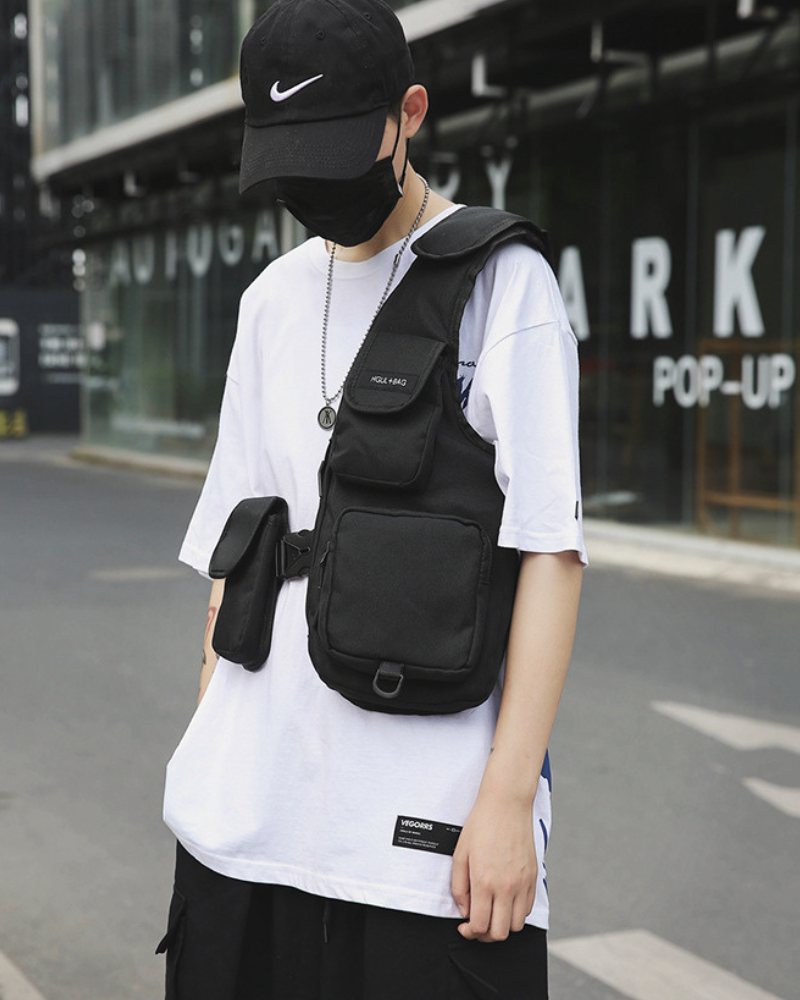 Stylish Half Vest Chest Pack