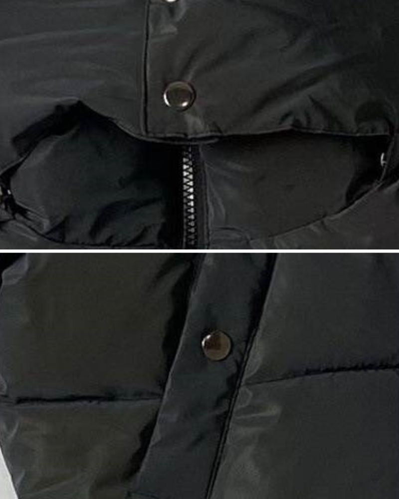 Shimmering Winter Tech Coat