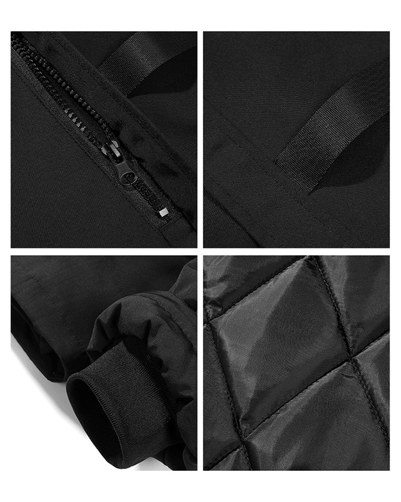 Vibrant Cyberpunk Hooded Jacket