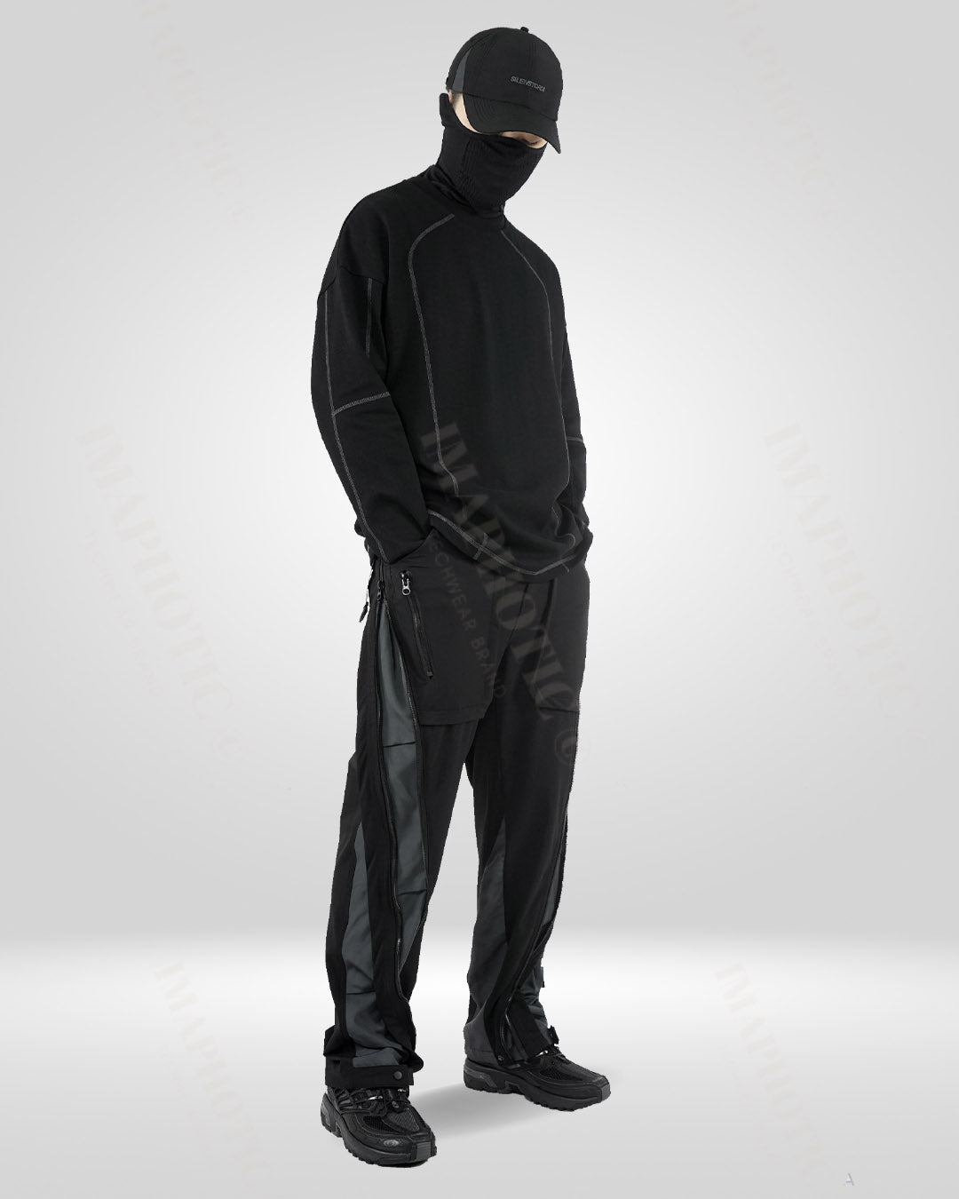 Versatile Stretch Straight-Leg Trousers