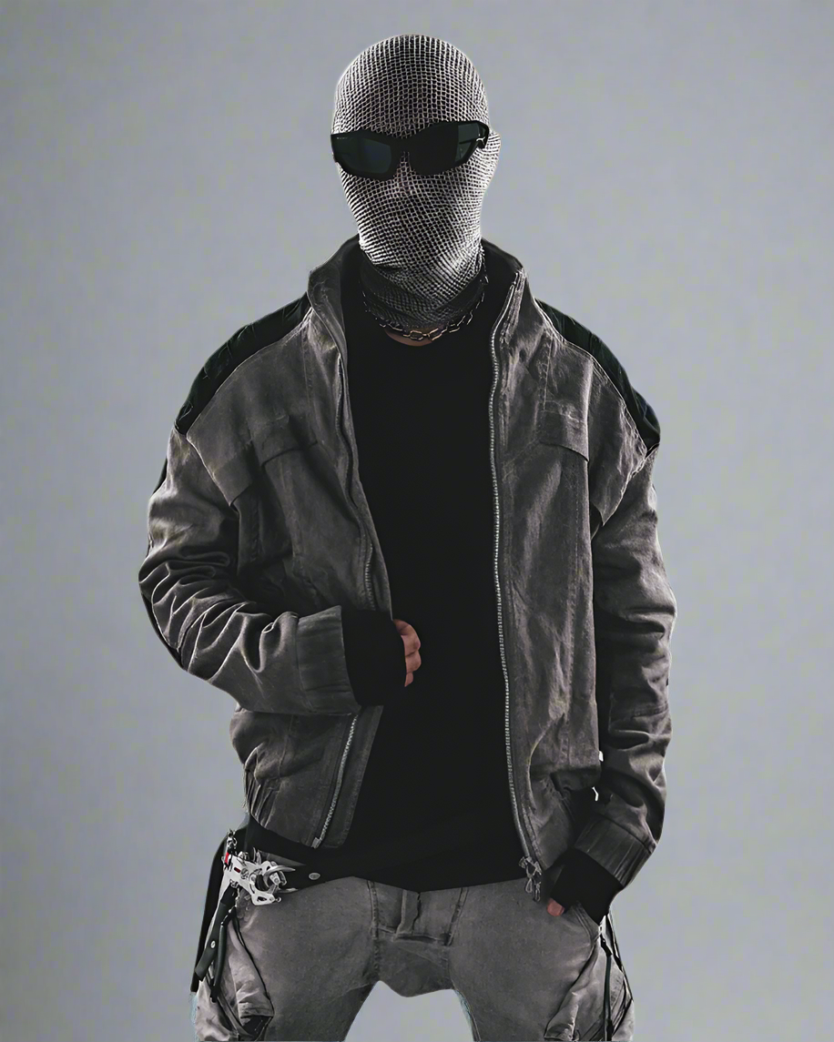 Stylish Trimmed Contrast Jacket