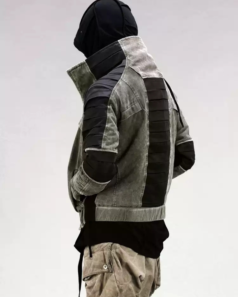 Stylish Trimmed Contrast Jacket