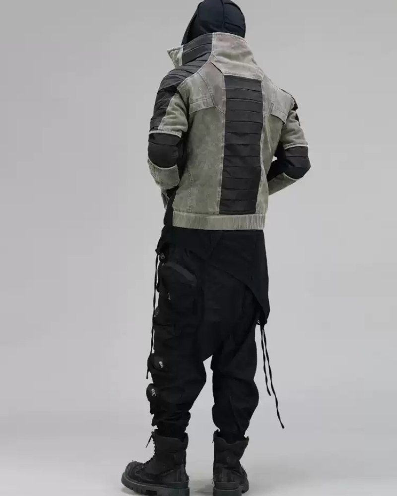 Stylish Trimmed Contrast Jacket