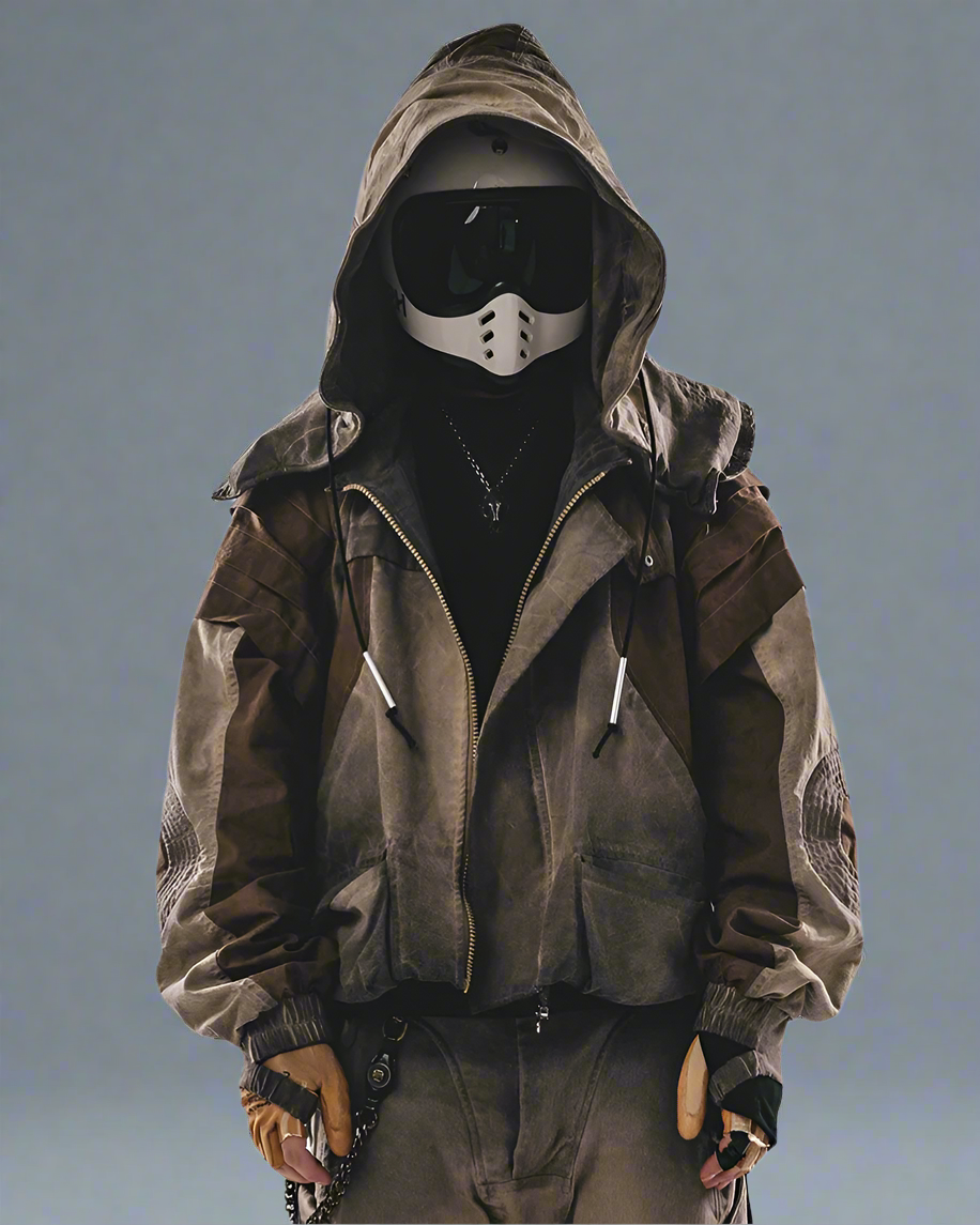 Chic Washed Utility Jacket