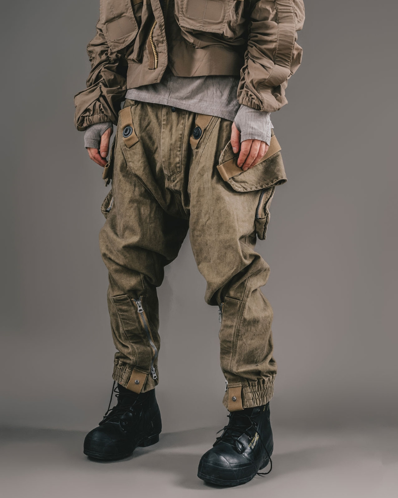Chic Retro Convertible Trousers