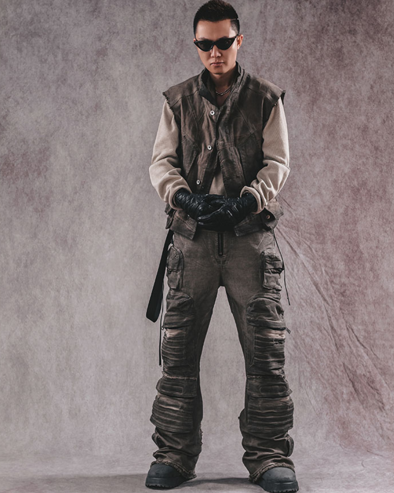 Stylish Geometric Exploration Vest