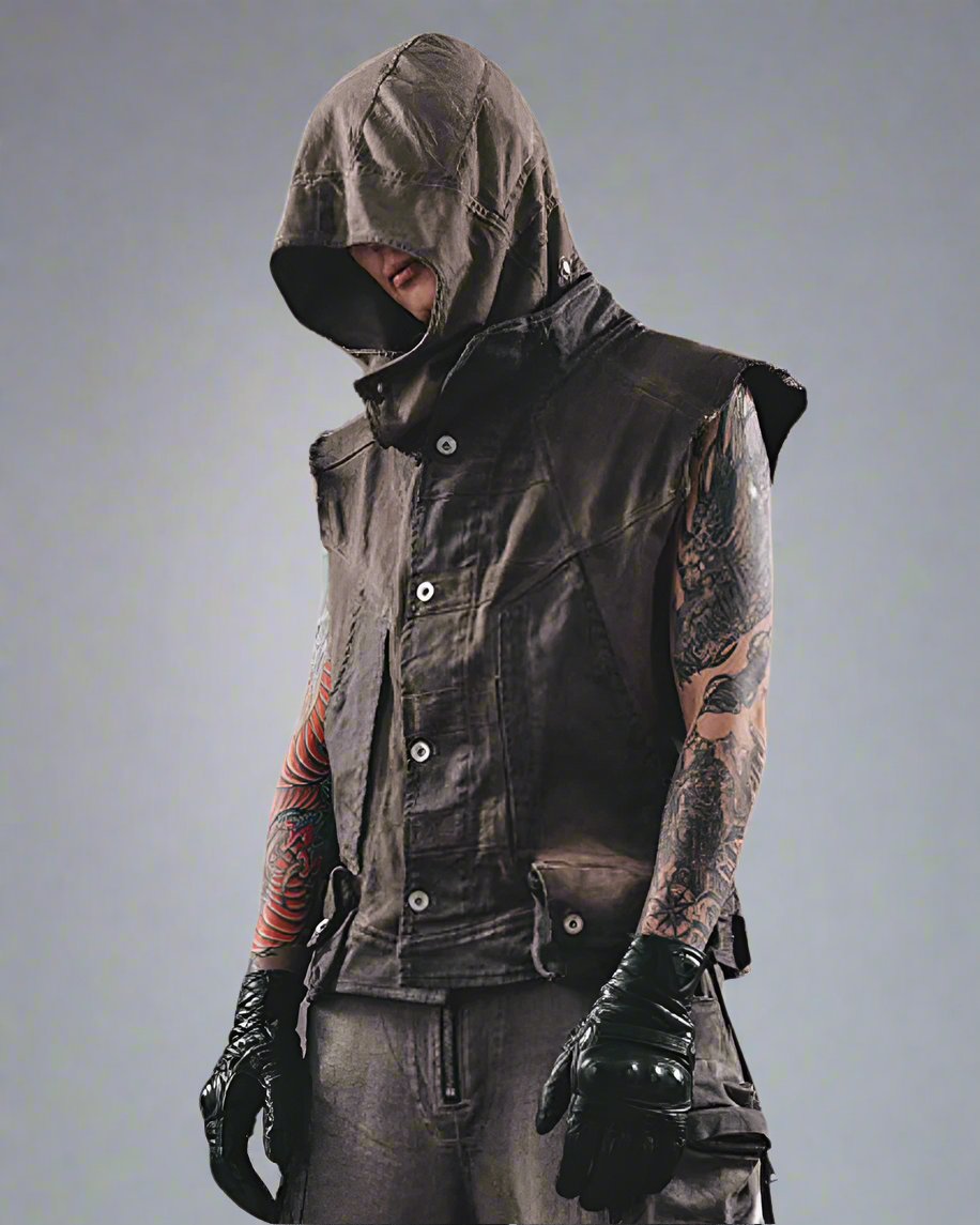 Stylish Geometric Exploration Vest
