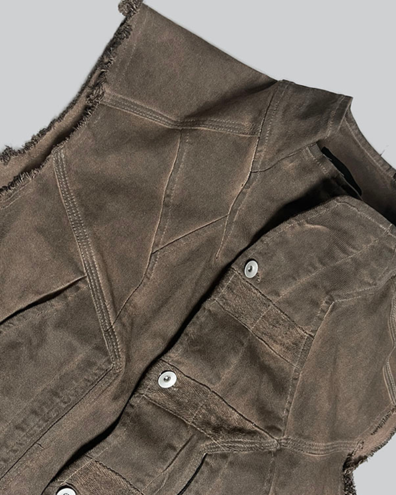 Stylish Geometric Exploration Vest