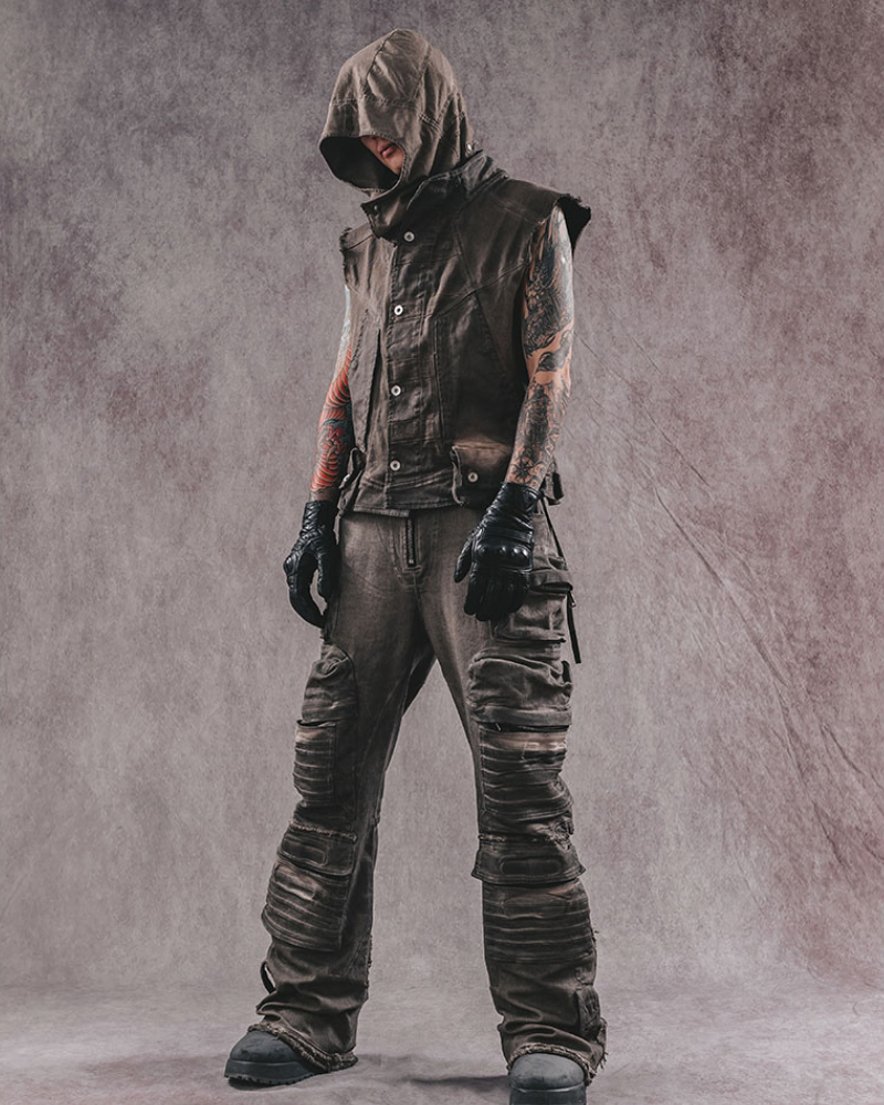 Stylish Geometric Exploration Vest