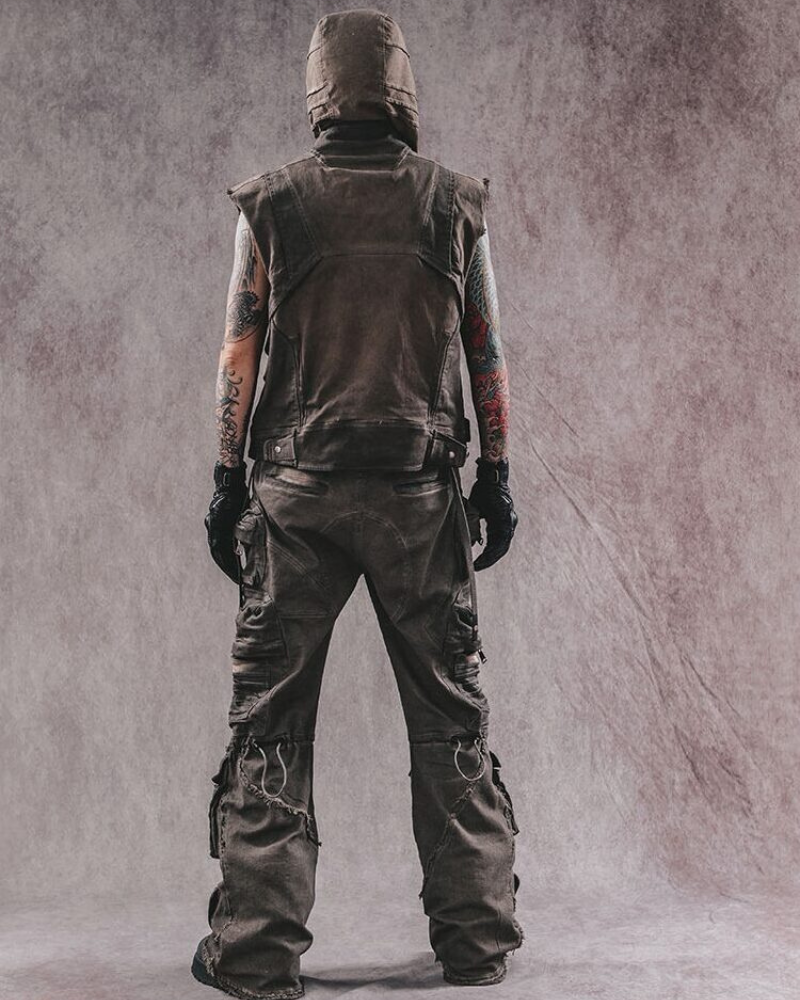Stylish Geometric Exploration Vest