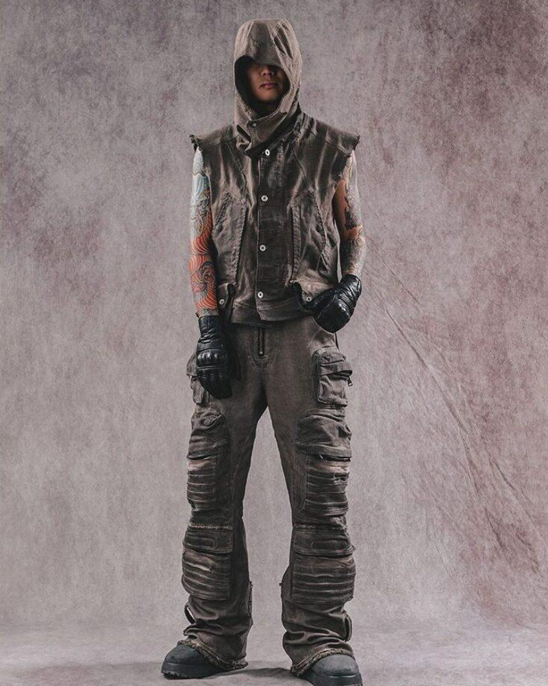 Stylish Geometric Exploration Vest