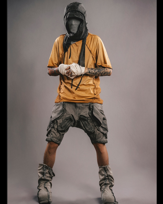 Chic Bat-Design Short Tee