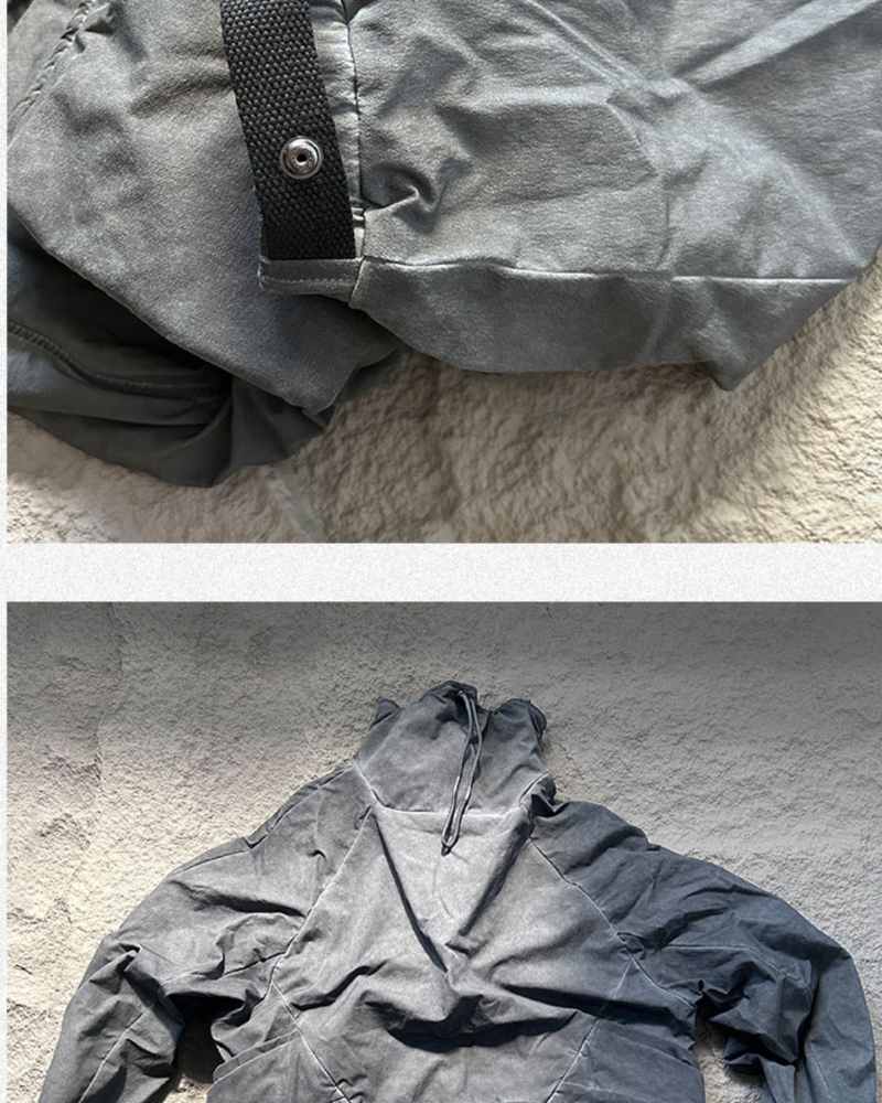 Nostalgic Pocketed Layered Jacket
