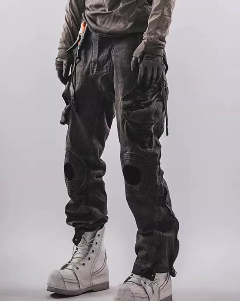 Rugged Multi-Pocket Everyday Trousers