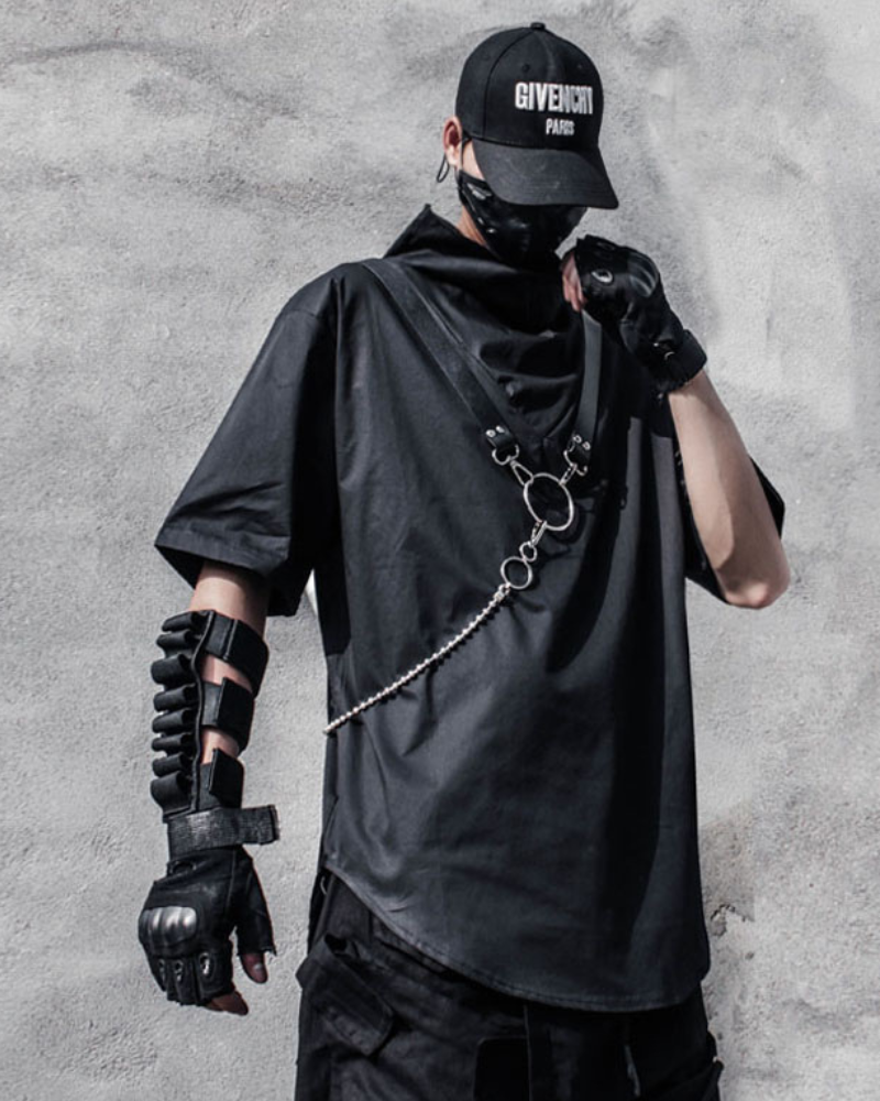 Urban Chained Techwear Tee