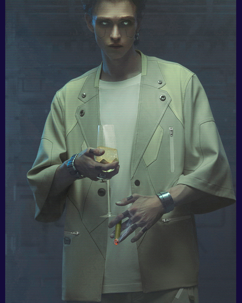 Tech-Infused Short Sleeve Suit