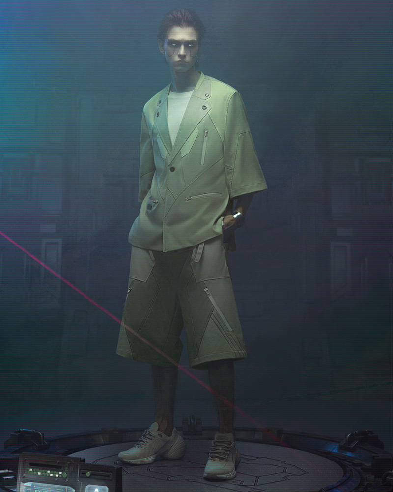 Tech-Infused Short Sleeve Suit