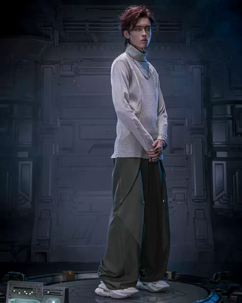 Unisex Invisible Cyberpunk Trousers