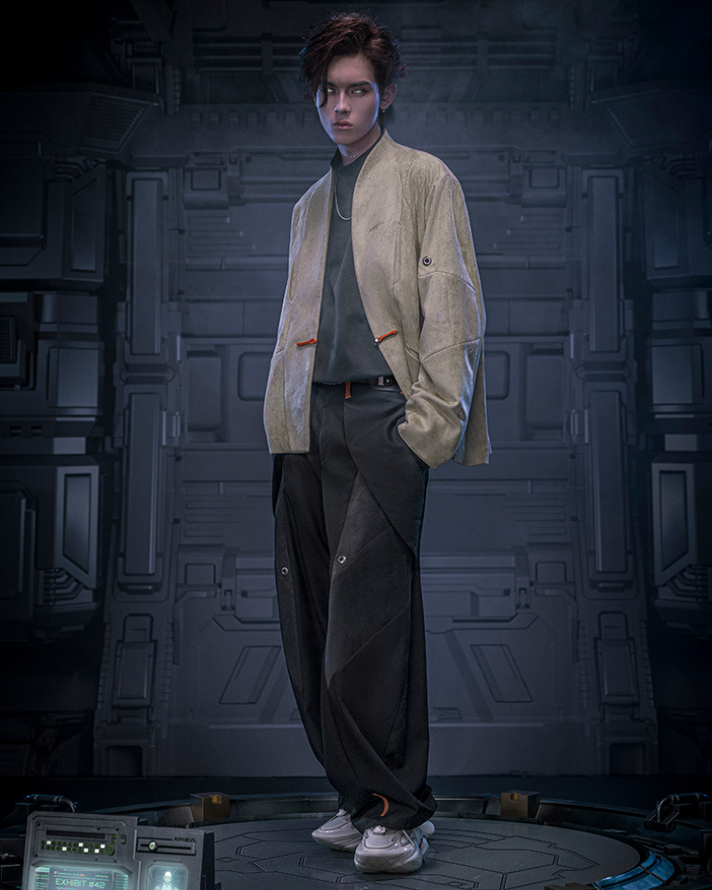 Unisex Invisible Cyberpunk Trousers