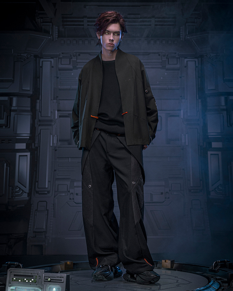 Unisex Invisible Cyberpunk Trousers