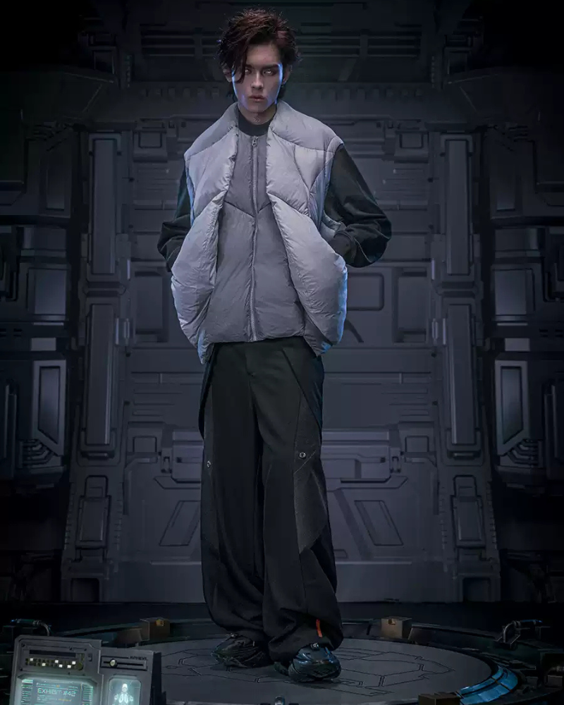 Unisex Invisible Cyberpunk Trousers