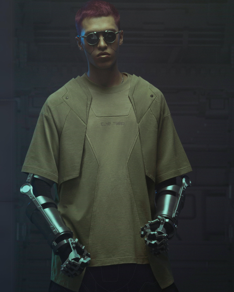 Cyberpunk Mecha T-Shirt
