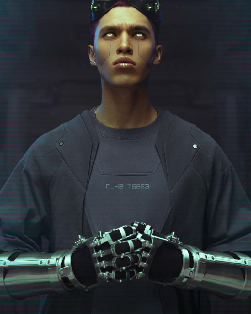 Cyberpunk Mecha T-Shirt