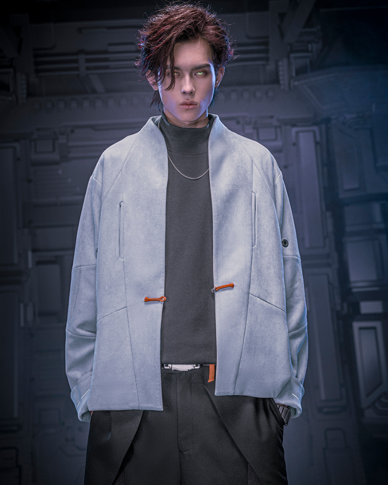Urban Suede Cyberpunk Jacket