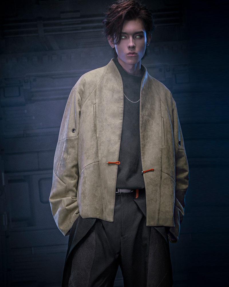Urban Suede Cyberpunk Jacket