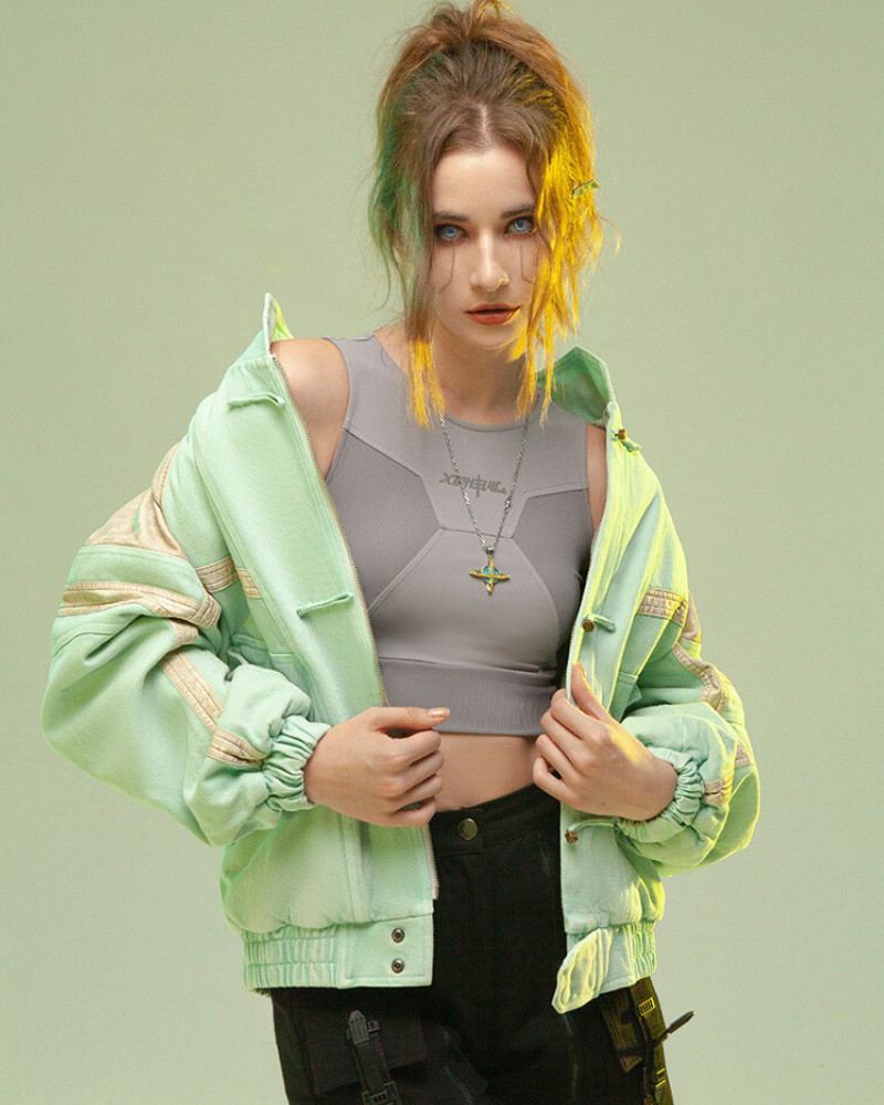 Avant-Garde 3D Patchwork Coat