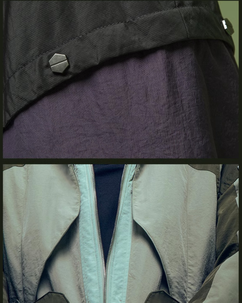 Futuristic Hacker Urban Jacket