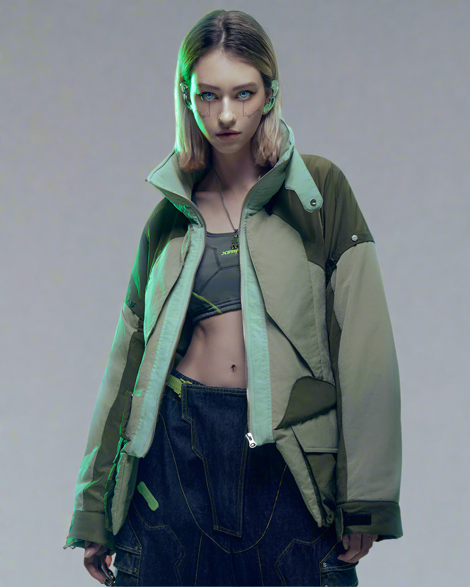 Futuristic Hacker Urban Jacket