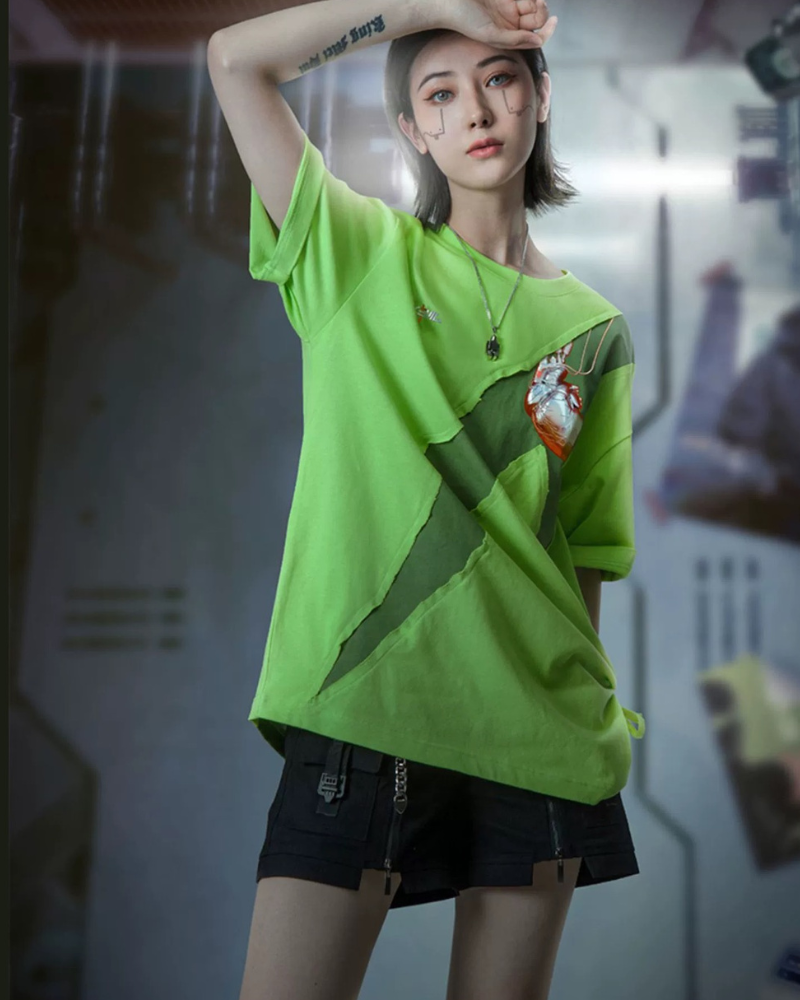 Futuristic Mechanical Heart T-Shirt