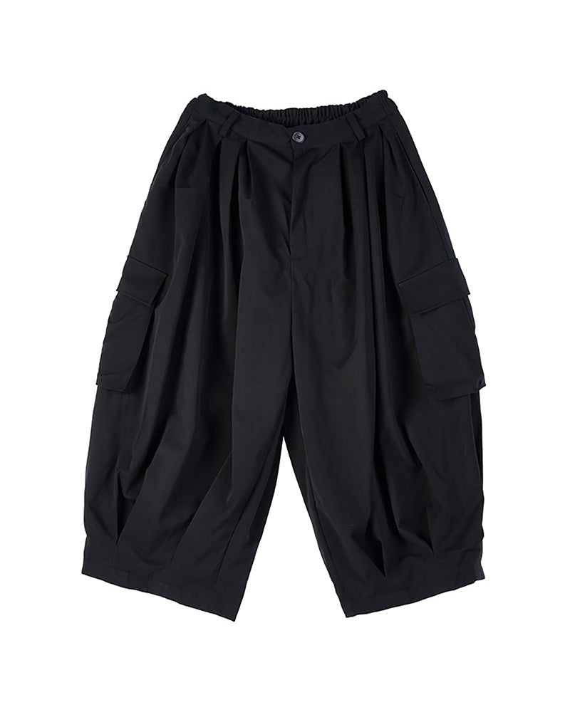 Sleek Black Tactical Cargo Pants