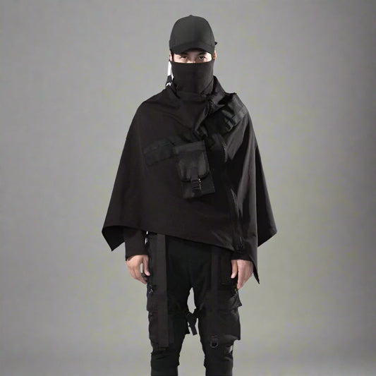 Cosmic Noir Samurai Cape