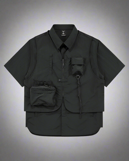 Adaptive Short Sleeve Performance Shirt - short sleeve - Stylish Adaptive Short Sleeve Performance Shirt