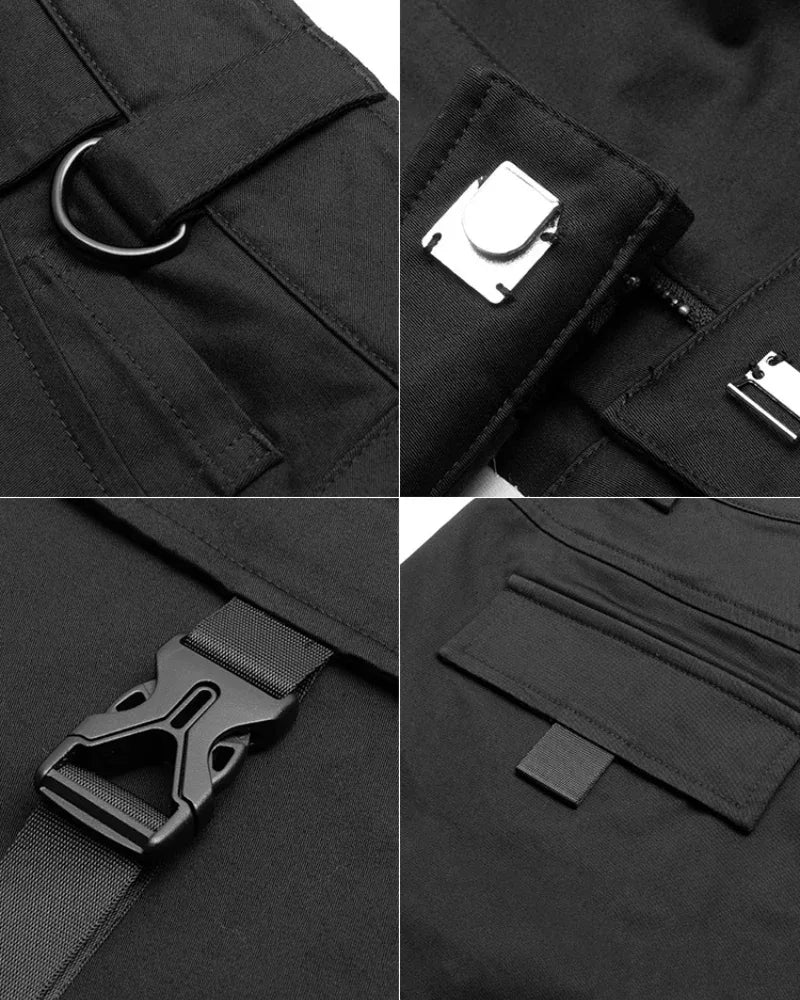 Adventure-Ready Cargo Shorts - techwear shorts - Lightweight Women's Cargo Shorts for Summer Style