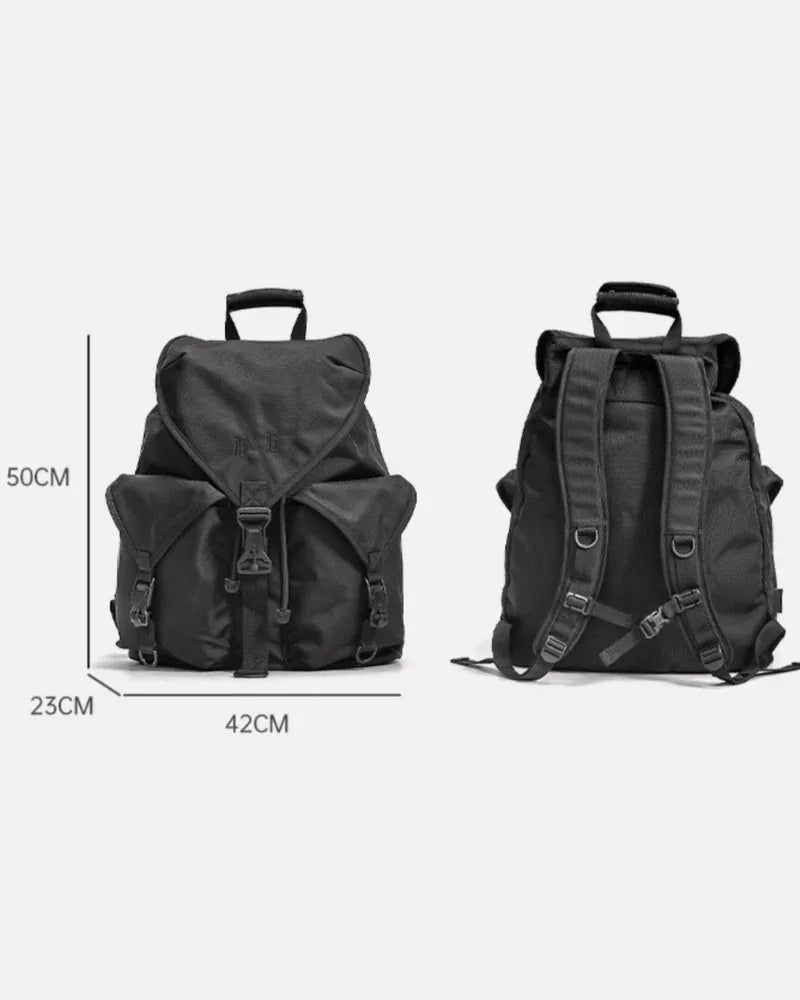 Adventure-Ready Urban Backpack - nylon lining backpack - Urban Backpack for Streetwear and Techwear