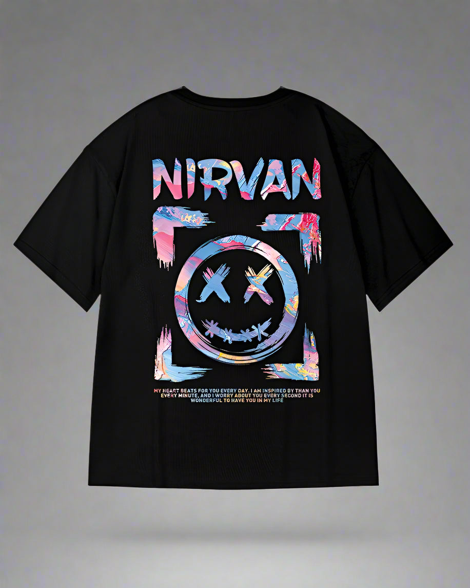 Cheerful Vibes Graphic T-Shirt