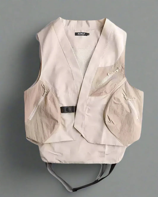 All-In-One City Backpack Vest - techwear-core - Stylish City Backpack Vest for Winter Wear