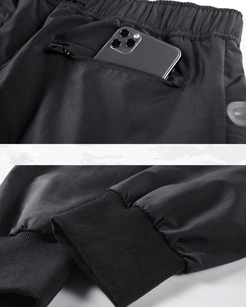 All-Occasion Black Cargo Trousers - hip hop style pants - Stylish Black Cargo Trousers for Everyday Wear