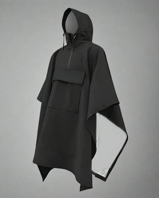 All-Weather 3L Rain Poncho - versatile rain poncho - Lightweight All-Weather 3L Rain Poncho for Outdoors