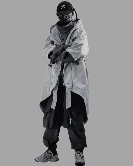 All-Weather Unisex Tech Jacket - waterproof windproof coat - Unisex All-Weather Tech Jacket for Every Condition