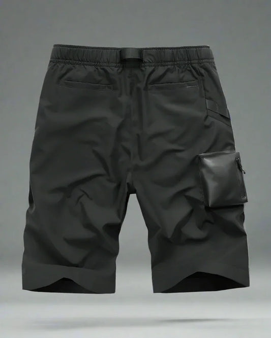 All-Weather Zip Pocket Cargo Shorts - techwear shorts - All-Weather Cargo Shorts with Zip Pockets