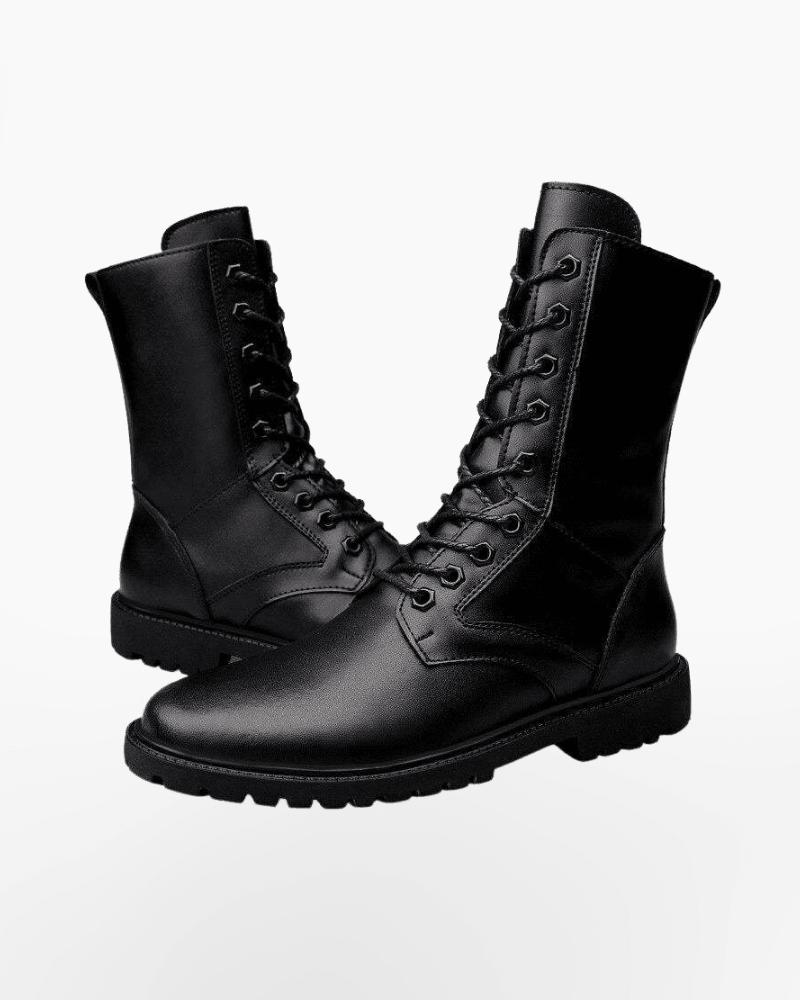 Rugged Urban Leather Boots