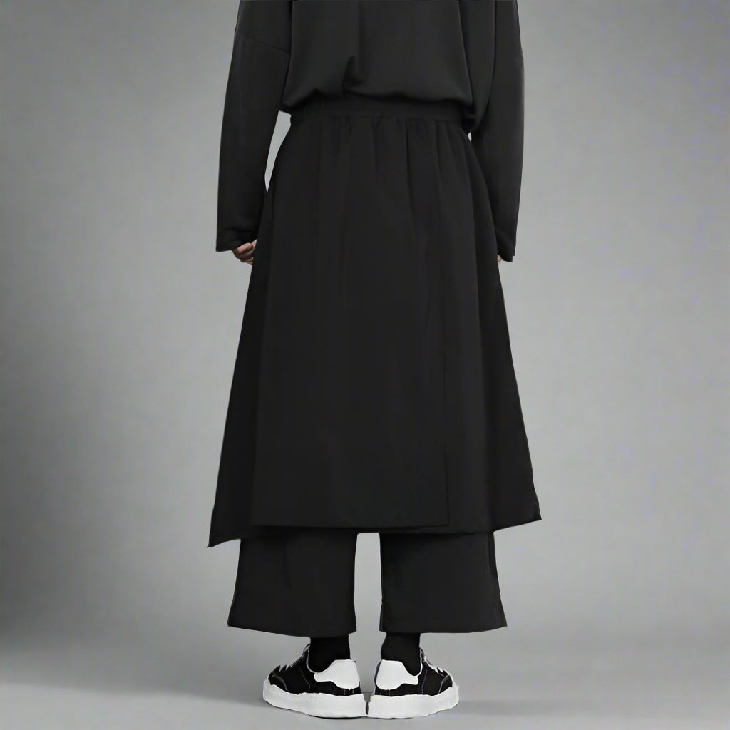 Chic Black Hakama Pants