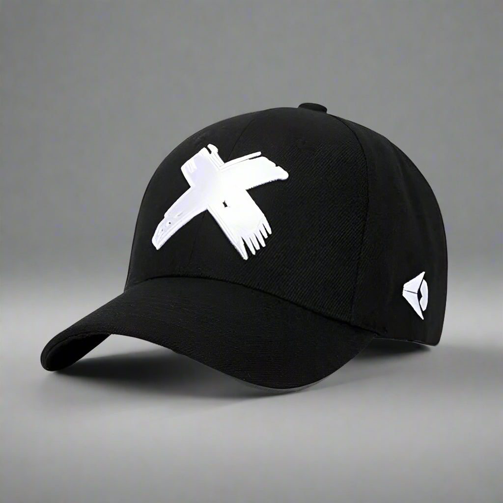 Chic Cross-Detail Cap