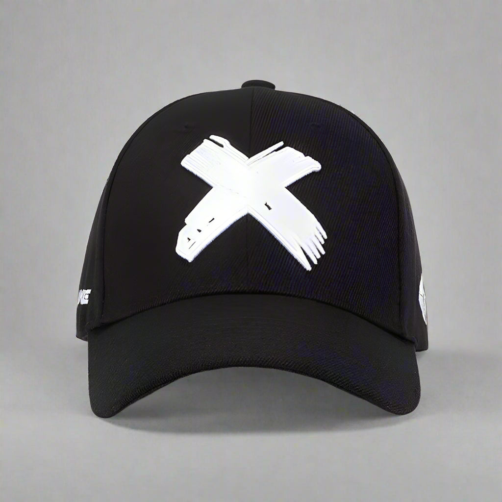 Chic Cross-Detail Cap
