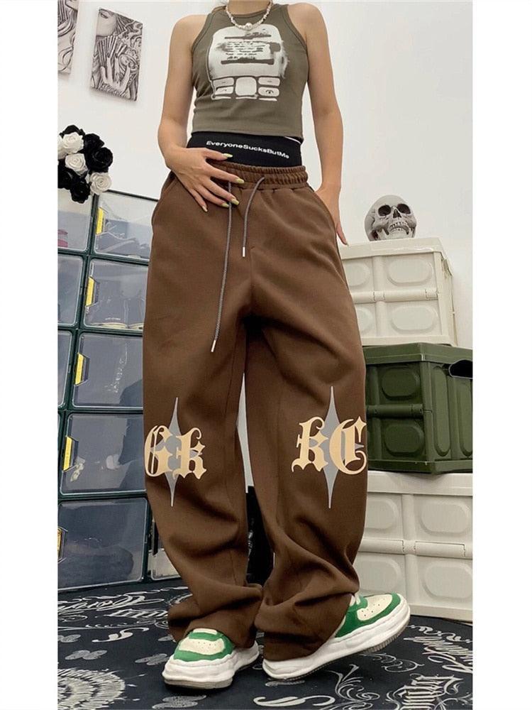 Brown track pant - track pants - Unisex Brown Track Pants for Stylish Streetwear